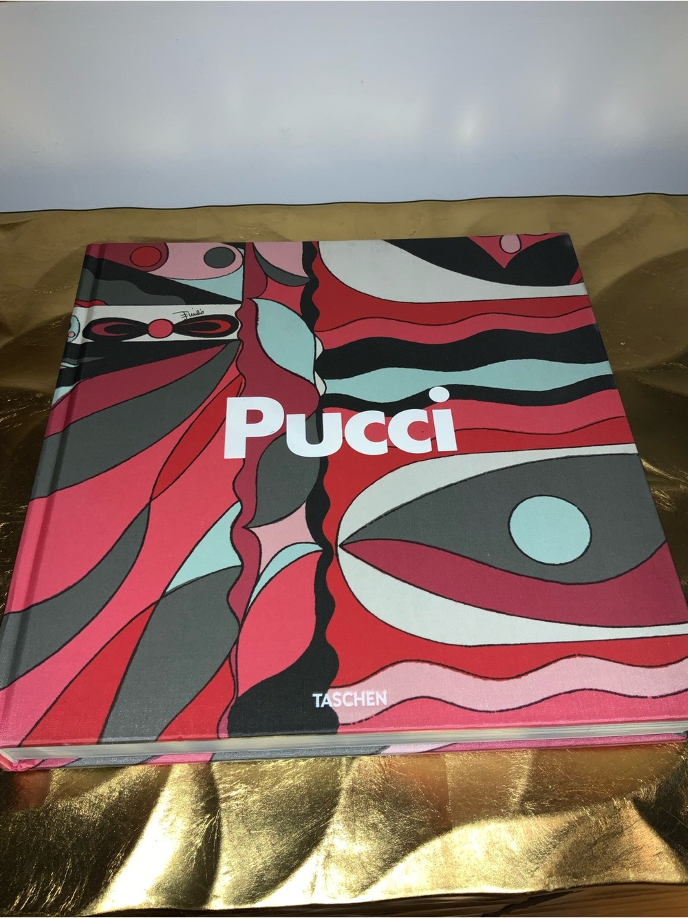 Emilio Pucci hard cover coffee bookemilio Puccini fashion book